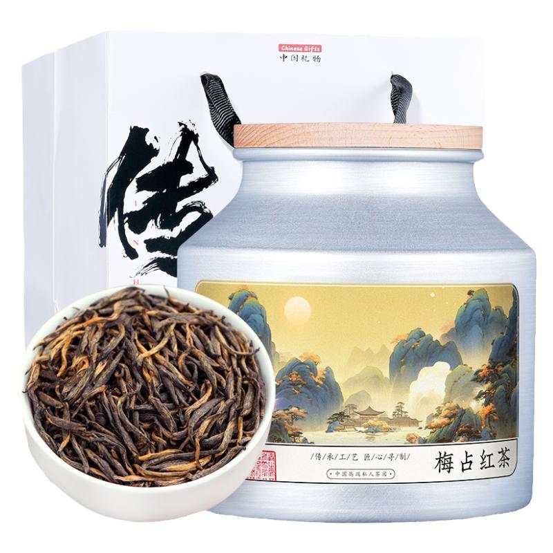 中闽峰州 高档铝罐 特级梅占红茶花果蜜香型金骏眉2025新茶叶400g