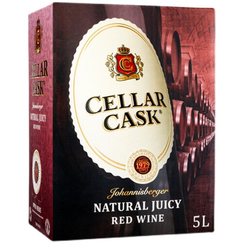 顺丰包邮CELLAR CASK南非约堡红5升盒装瓶装系列甜酒红葡萄酒10斤