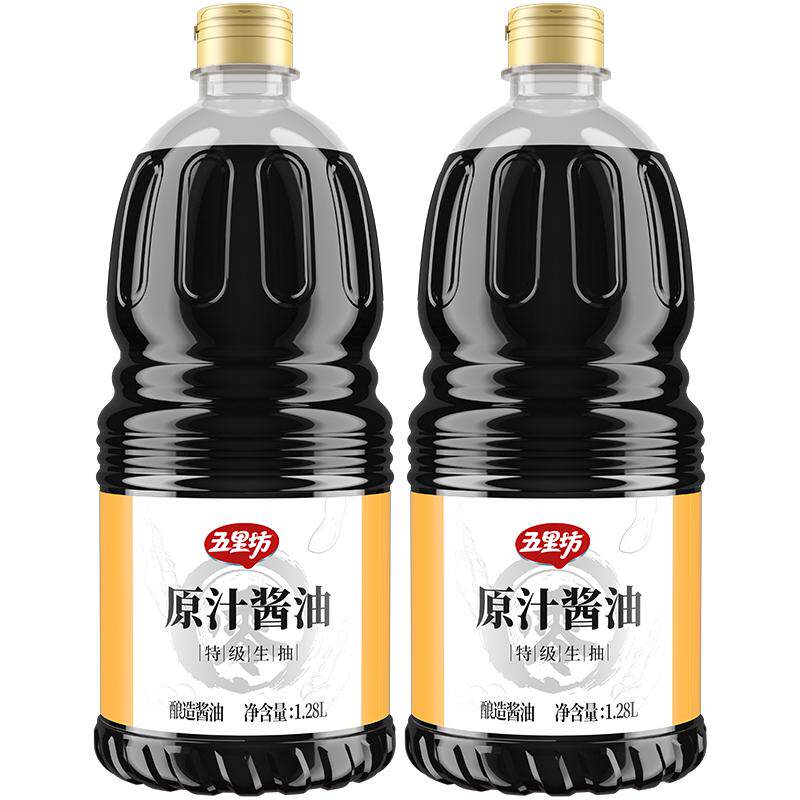 五里坊零添加特级原汁酿造酱油