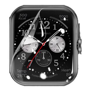 适用苹果手表s10保护膜iwatchs10手表膜applewatch10表膜s8贴膜se2钢化膜7全屏10代6/5watch4软膜1/2钢化