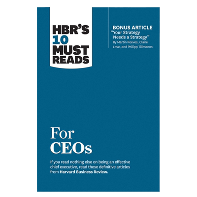 【中图原版】Hbr  S 10 Must Reads For Ceos  进口书籍书本