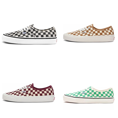 Vans范斯Authentic 44 DX安纳海姆棋盘格低帮板鞋VN0A38ENOAK现货