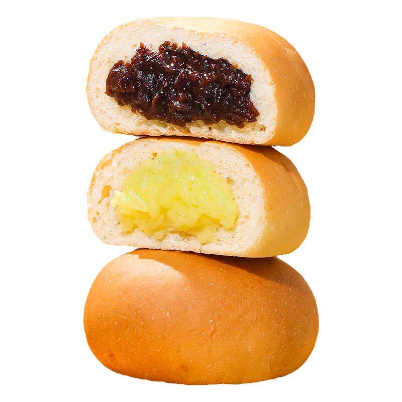 【营养早餐】老式红豆沙面包!