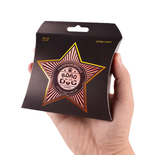 路狗琴弦 民谣吉他弦一套6根镀膜防锈磷铜吉他琴弦线全套一弦配件