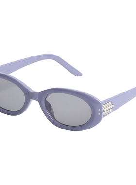 紫罗兰色时髦防晒墨镜