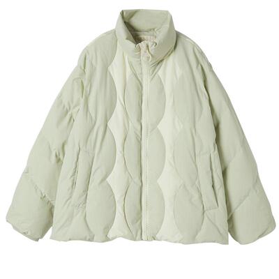 谜底立领羽绒服短款2025年冬季新品90白鸭绒保暖时髦女254MY1713