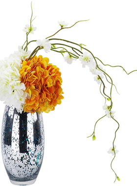 样板间卫生间摆件花艺托盘软饰品