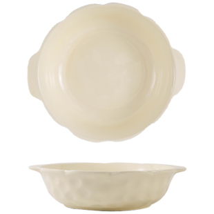 奶油风酸菜鱼大盆碗家用2025新款大号汤碗双耳陶瓷汤盆毛血旺专用