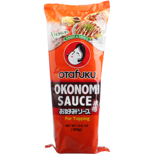 日本进口 多福好烧酱汁 300g 烧饼酱蛋包饭 大阪烧酱章鱼小丸子