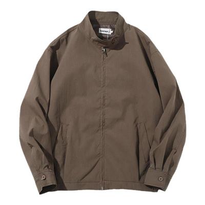 宽松休闲立领夹克外套春秋