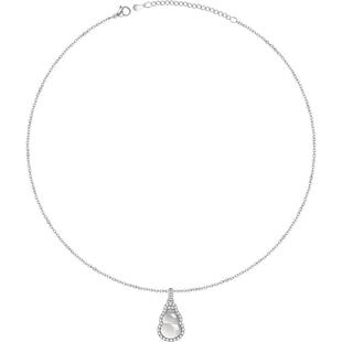 从爱之名冰透葫芦项链女款轻奢小众玉髓吊坠饰品锁骨链气质感饰品