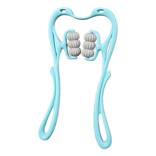 界面颈椎按摩器颈椎腰部背部手动颈按摩神器多功能揉捏家用疏通仪