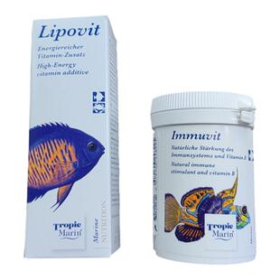 德国TM LIPOVIT饲料添加营养油营养粉海水鱼FOT缸抗白点提免疫