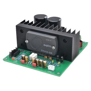 遗落的神器STK后期生产大功率厚膜STK412-530功放成品板发烧级