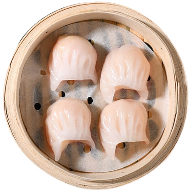 加藤利水晶虾饺40只虾仁虾饺皇早餐速冻包点广式点心港式茶点商用