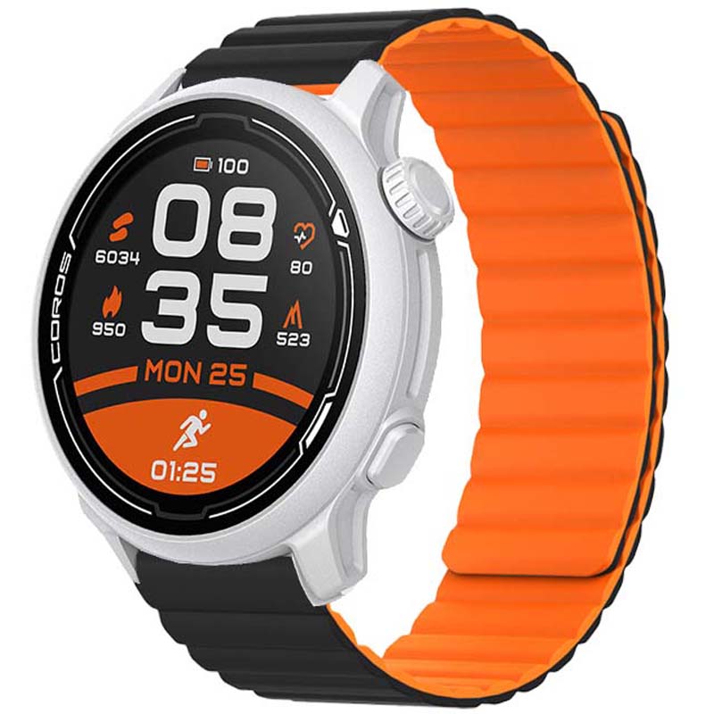 适用COROS高驰pace2磁吸硅胶APEX2智能42手表带46运动pro替换腕带