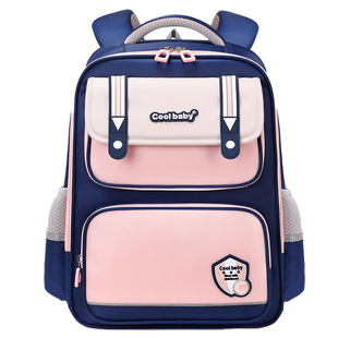 COOLBABY新款女童书包女生小学生减负儿童大容量男孩三四五六年级