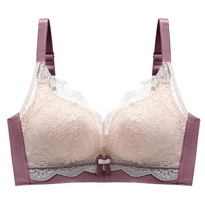 广东广州潮汕头品牌内衣女专柜正品旗舰小胸聚拢汕头文胸罩无钢圈
