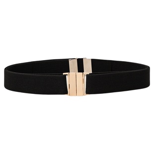 啄木鸟女士皮带2025新款简约松紧神器帆布羽绒服腰带百搭牛仔裤带