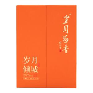 岁月留香 岁月倾城武夷山正岩肉桂茶叶乌龙茶桂乳香层叠50g礼盒装