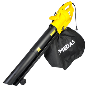 吸树叶的机器MEDAS美达斯电动吹吸机家用吹风机粉碎草树叶落叶尘