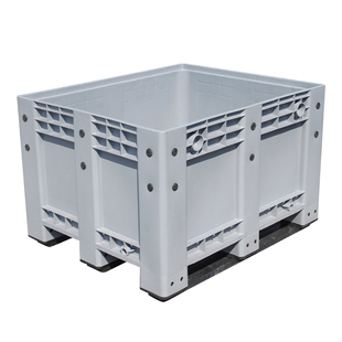 世库/SKU塑料卡板箱特大号工具箱叉车塑料物流箱超大箱式塑料托盘