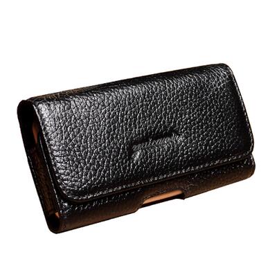 手机腰包男真皮穿皮带横款超薄4.