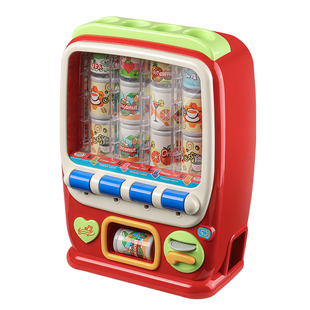 饮料机贩卖售卖机儿童玩具投币自动售货机女孩宝宝过家家男孩2岁3