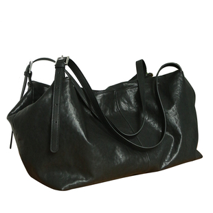 【PIGMISS】头层植鞣牛皮托特包女大容量通勤单肩腋下包旅行大包