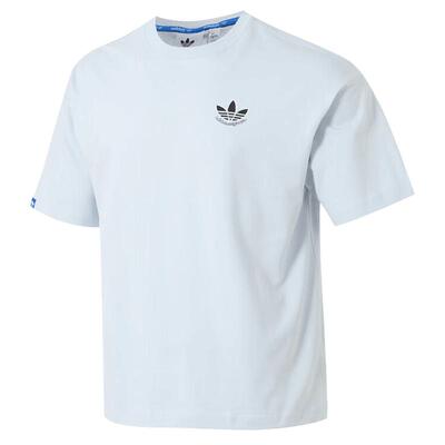 adidas阿迪达斯三叶草男子运动休闲短袖T恤JN1675