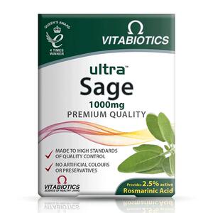vitabiotics鼠尾草更年期女性