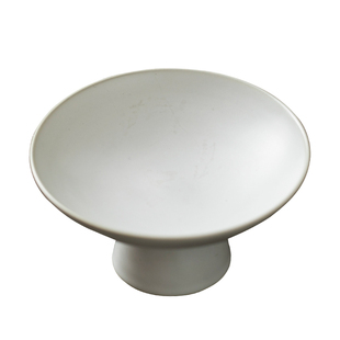 遇素水果盘小精致茶几茶店茶点盘中式陶瓷高脚盘下午茶点心盘果盘