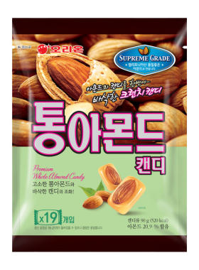 韩国进口好丽友扁桃仁糖