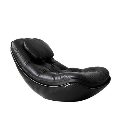 就坐设集黑色蛋壳狗窝玻璃钢躺椅