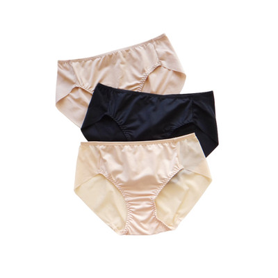 纯色净版中低腰女内裤