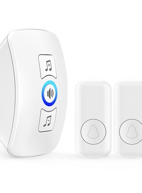 KERUI厂家爆款跨境无线音乐门铃门铃电高插家用分贝智能进门