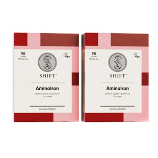 【自营】shift挪威补铁片剂孕妇哺乳期经期缺铁贫血补气血 2盒