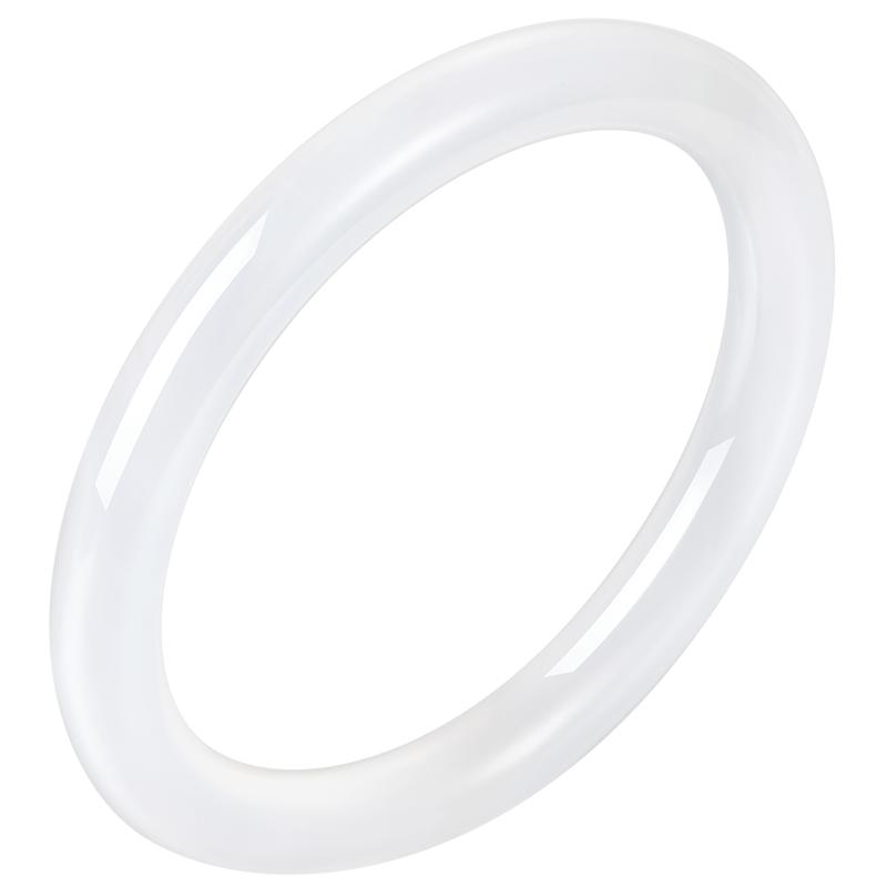 ZEGL赵露思同款白月光玉髓手镯女新中式素圈秋冬玉镯子送生日礼物