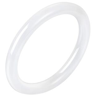 ZEGL赵露思同款白月光玉髓手镯女新中式素圈秋冬玉镯子送生日礼物