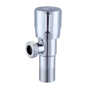 热水器冷热不锈钢全铜加长角阀进水阀一进分二出三角阀直通阀龙头