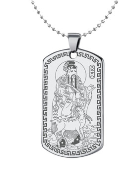 天乙贵人吊坠四柱吉神神像吊牌