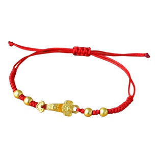 2026新款红绳手链编织四叶草葫芦花朵生肖龙手绳男女饰品节日礼物