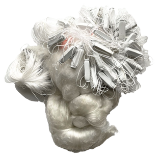 槐渔 4-6米 白浮浮网 带腰线白丝三层 高强度丝渔网 强力丝鱼网