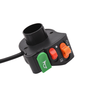 电动车电瓶车多功能组合开关喇叭大灯转向三合一开关按钮配件