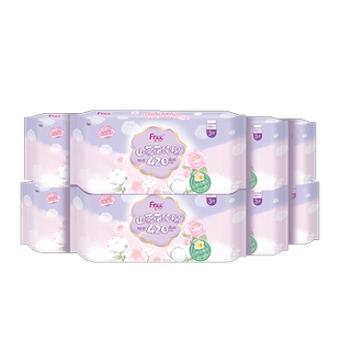 Free/飞纯棉卫生巾 超长夜用420mm姨妈巾组合装