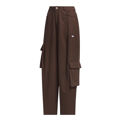 Adidas/阿迪达斯正品三叶草女士休闲运动工装阔腿耐穿长裤IA7511