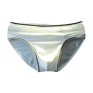 男士中腰冰丝细边三角内裤