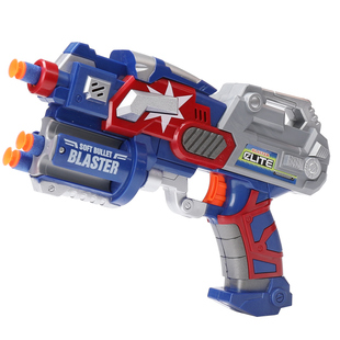 网红儿童吸盘海棉软弹枪泡沫子弹枪可射击发射器手抢手枪软蛋玩具