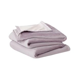 网易严选珊瑚绒毛毯加厚冬季法兰绒毯子办公室午睡盖毯空调毯学生