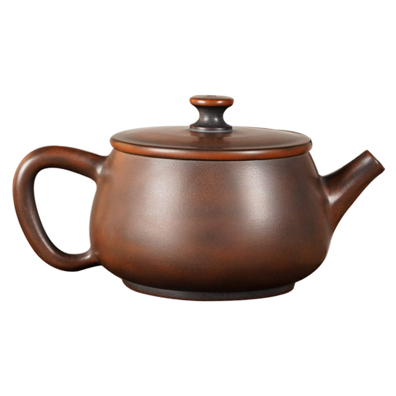 【20年老店】云南建水紫陶茶壶手工汉瓦大口家用高档功夫单个纯砂